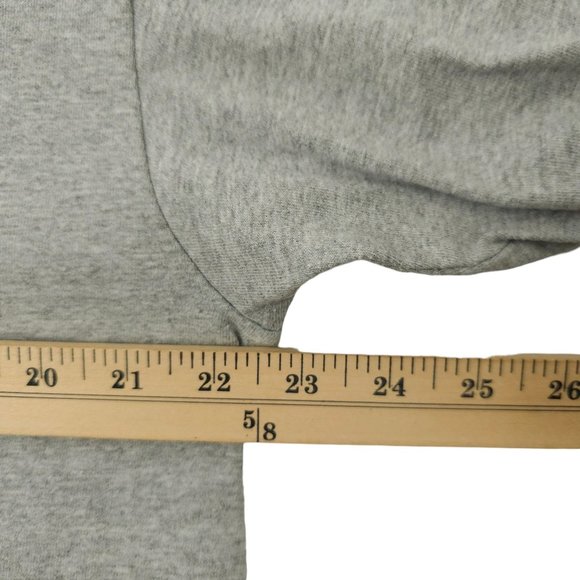 Anvil Valhere Ringer Tee T Shirt Mens XL Crew Neck Gray Black Trim Rock Band - Picture 3 of 16